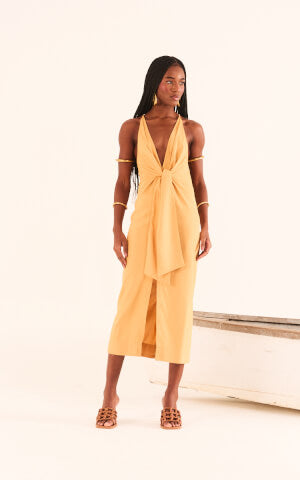 Yellow Summer Dress