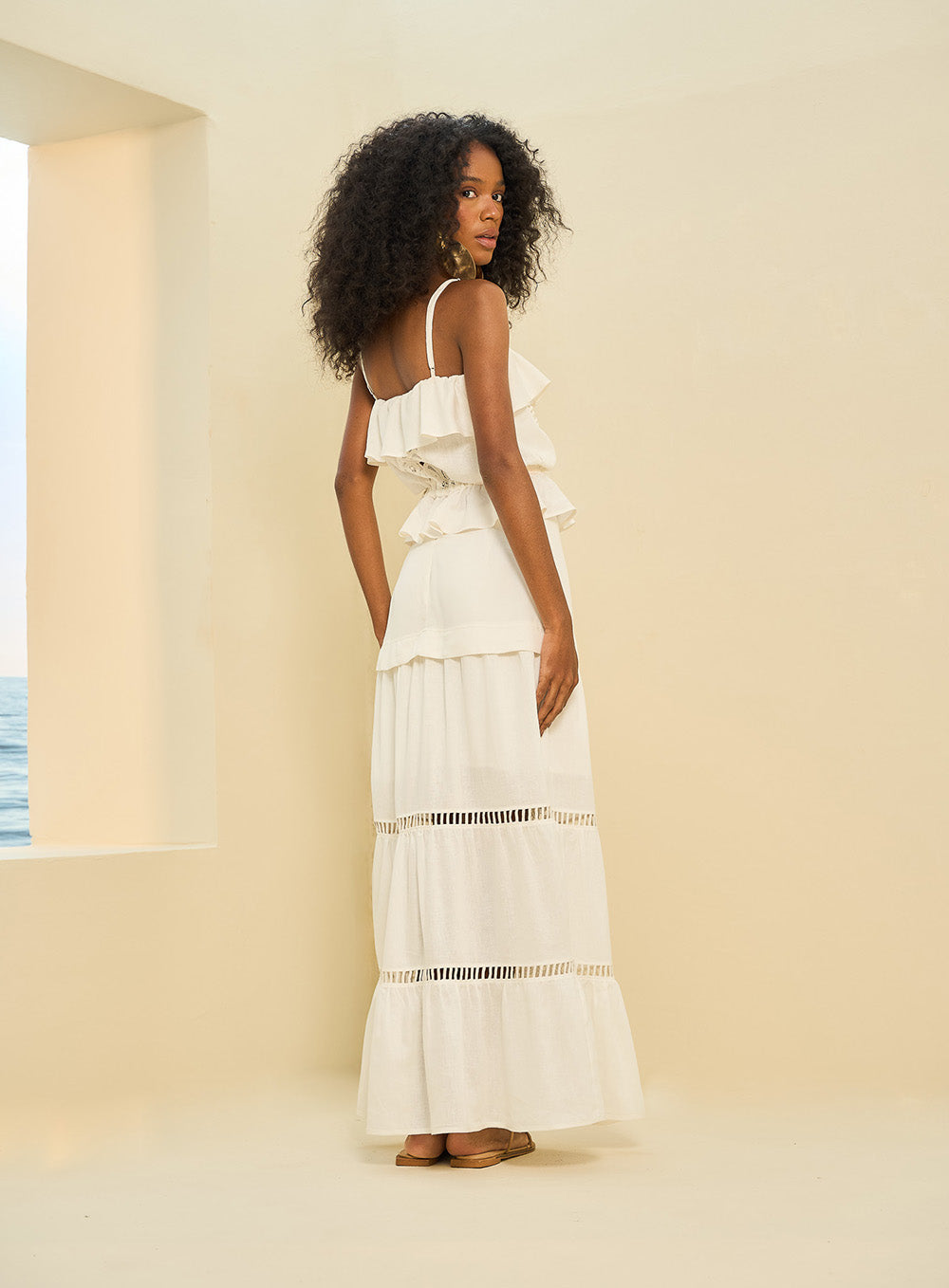 Women's Long Lace Skirt