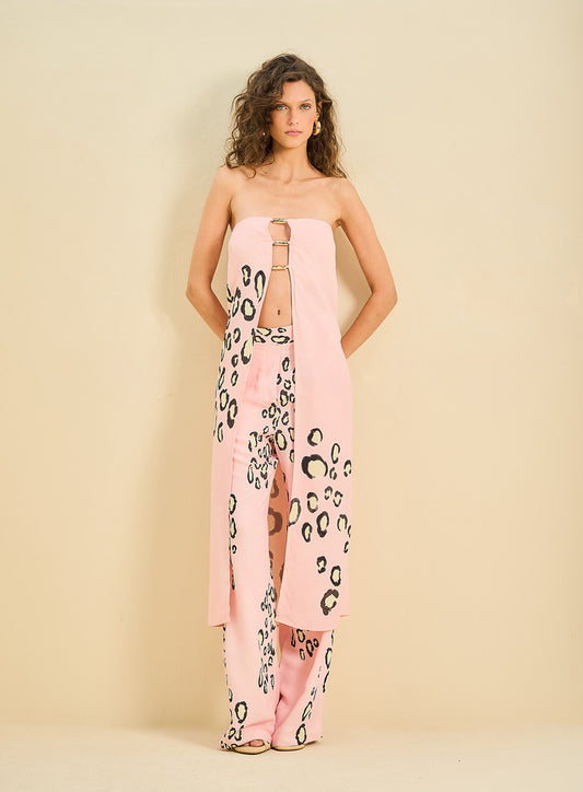 Women's Printed Fitted Top