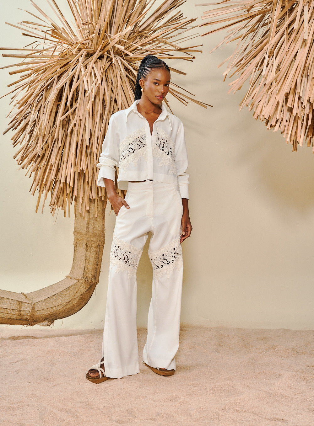 set blouse and trouser