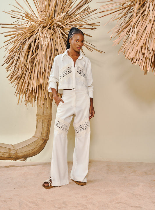 set blouse and trouser