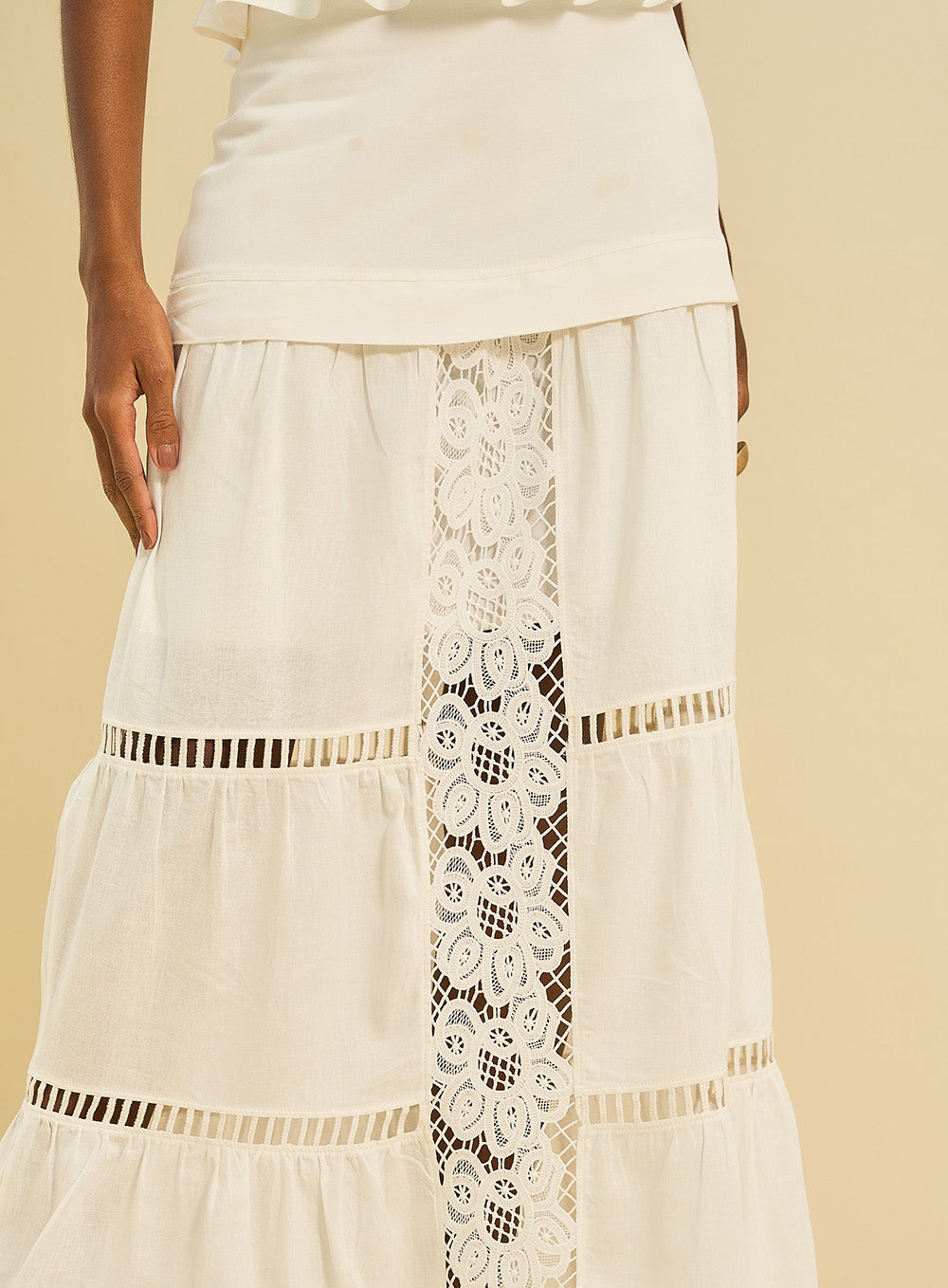 Women's Long Lace Skirt
